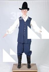  Photos Medieval Monk in Blue suit 1 