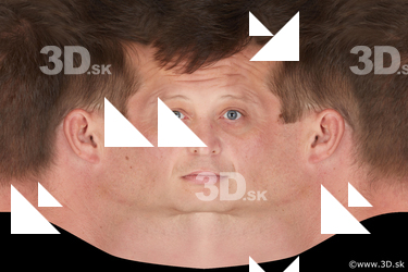Male head texture