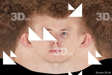 Male head texture