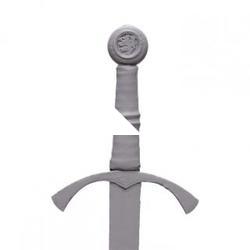 Base Scan Medieval One-Hand Sword 2