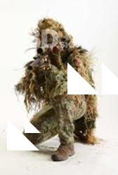  Photos Brandon Davis Sniper Ghillie suit Pose 