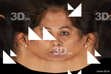 Female head texture