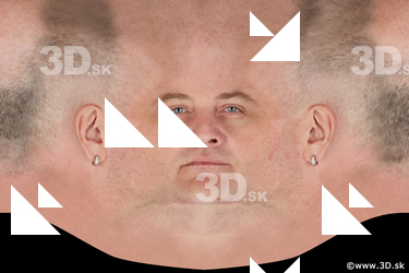 Male head texture