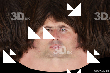 Male head texture