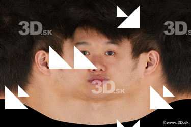 Male head texture