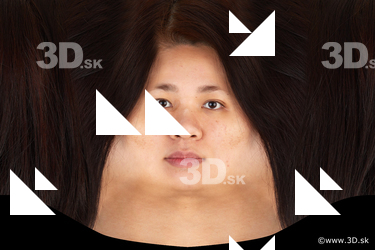 Female head texture