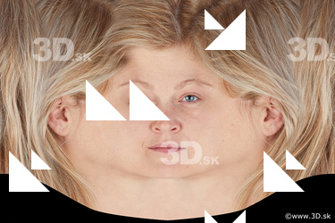 Female head texture
