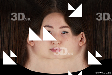 Female head texture