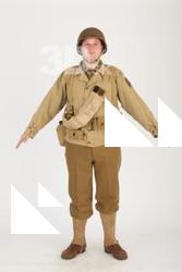  Photo Dean in USA uniform WW 1 