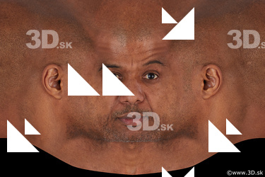 Male head texture