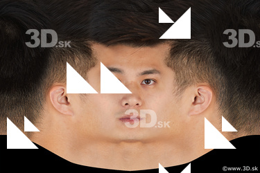Male head texture