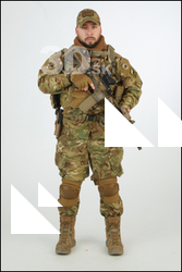  Photos Luis Donovan Army Standing with gun 