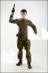  Johny Jarvis Pose 3 Shooting from Pistol 