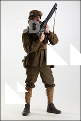  Owen Reid Pose 4 Loading Gun 