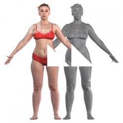 Mia Brown Cleaned A Pose Underwear