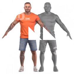 Garrott CLEANED A POSE DRESSED