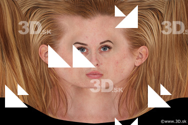 Female head texture
