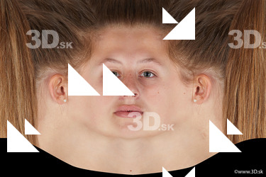 Female head texture