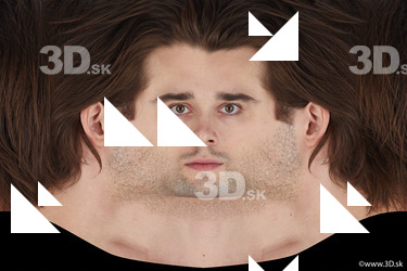 Male head texture