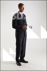  Sam Atkins Fireman in Uniform Pose 3 