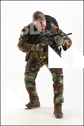  Robert Watson Crouching with Gun 