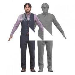 Arron Cooper Cleaned A Pose