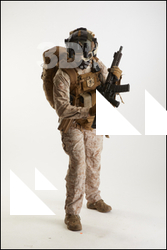  Casey Schneider Fighting in Desert Marpat 