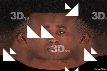 Male head texture