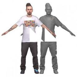 NIgel Clean A Pose Scan Clothed