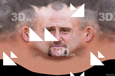 Male head texture