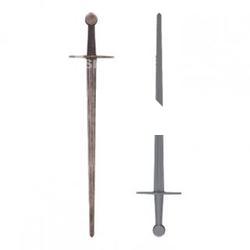 Medieval_One-Hand_Sword_Raw_3D_Scan