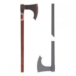Medieval_Axe_Raw_3D_Scan