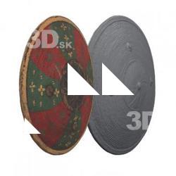 Medieval_Shield_Raw_3D_Scan
