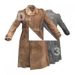 Man_WWII_Coat_Raw 3D scan