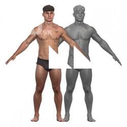 Darren Clean A Pose Scan Underwear