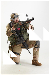  Robert Watson US Navy Seals Pose # 7 