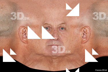 Male head texture