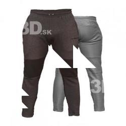 Richard_Sweatpants_Brown_Raw_3D_Scan