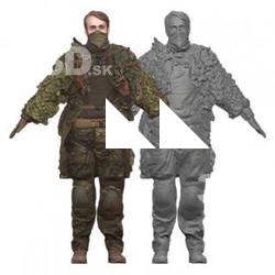 Alex_Lee_Army_Clean_A_Pose_Scan