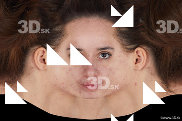 Jessie Clark head premade texture #2