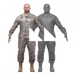Richard_Clean_A_Pose_Scan_Army