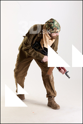 Andrew Elliott Pose with Gun 