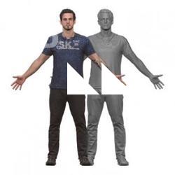 Dash_Clean_A_Pose_Scan_Clothed