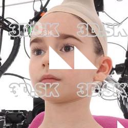 Retopologized 3D Head scan of Doroteya Source Images