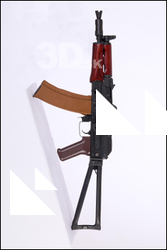  Weapon Rifle AKS 74U 