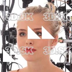 Retopologized 3D Head scan of Lenny Source Images