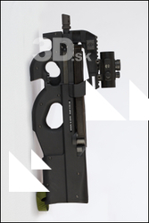  Weapon Rifle P-90 