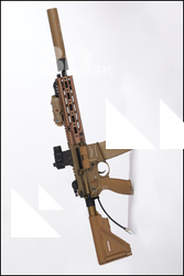  Weapon Rifle HK 416 A5 