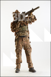  Frankie Perry Sniper in Ghillie Shooting 