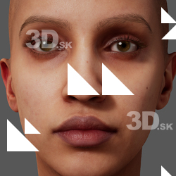 Paulina Nores Metahuman Diffuse Head Skin
